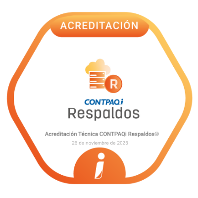 Acreditación CONTPAQi Respaldos