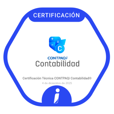 Certificación Contabilidad CONTPAQi