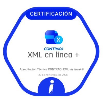 Certificación CONTPAQi XML en Línea+